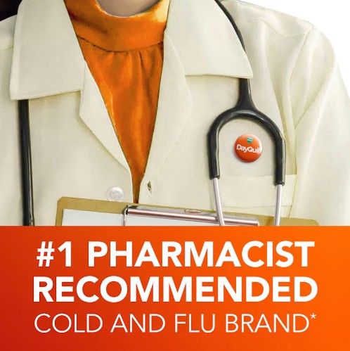 #1 pharmacist recommended cold and flu brand