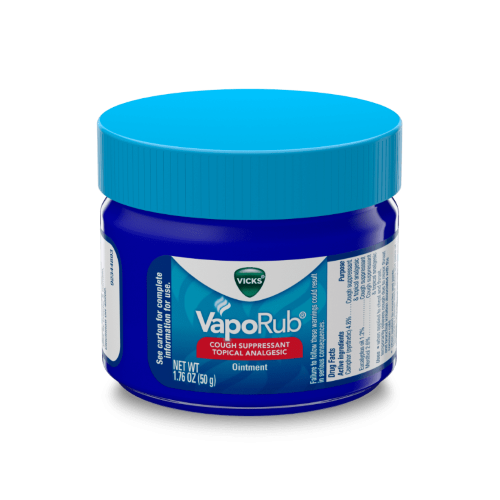 Image 1 of Vicks VapoRub Cough Suppressant Topical Analgesic Ointment