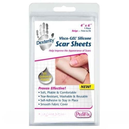 Image 2 of Visco-Gel Silicone Scar Management Sheets