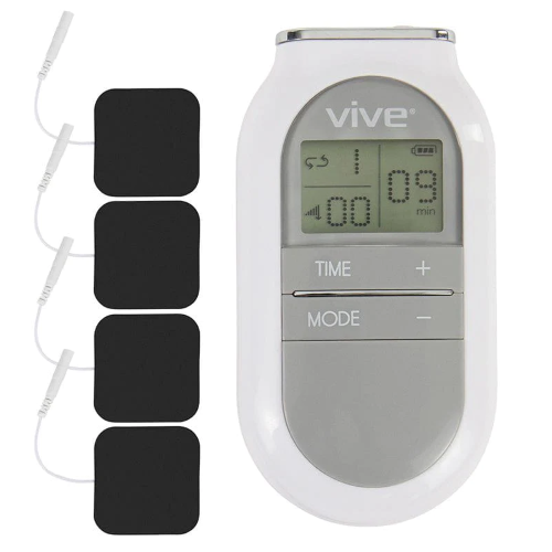 Image 2 of Vive 5-Mode TENS Unit with 4 Electrode Pads