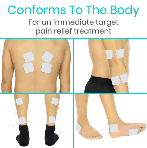 Image 8 of Vive 5-Mode TENS Unit with 4 Electrode Pads