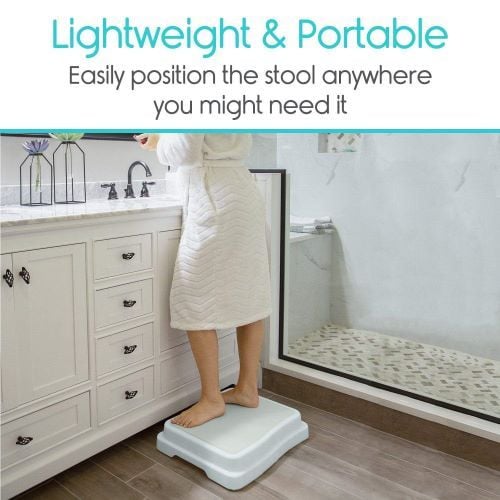 Use as a stool at the counter.