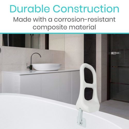 Durable construction, made with a corrosion-resistant composite material.