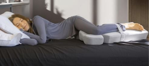 Full Knee Pillow in Use