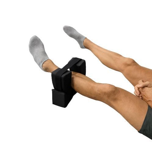 Foot Elevation Pillow in use