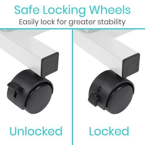 Safe locking wheels