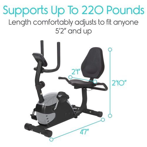 Weight capacity of 220 pounds
