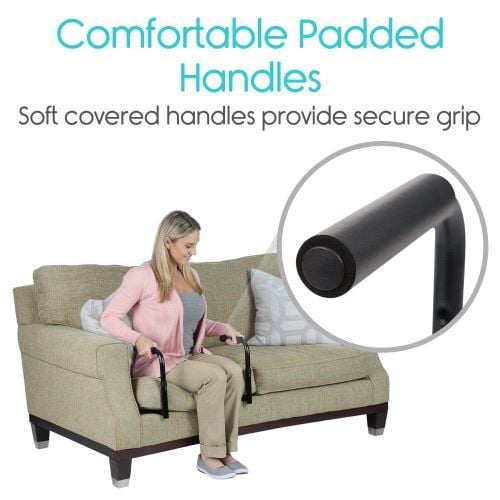 Padded Handles for Comfort