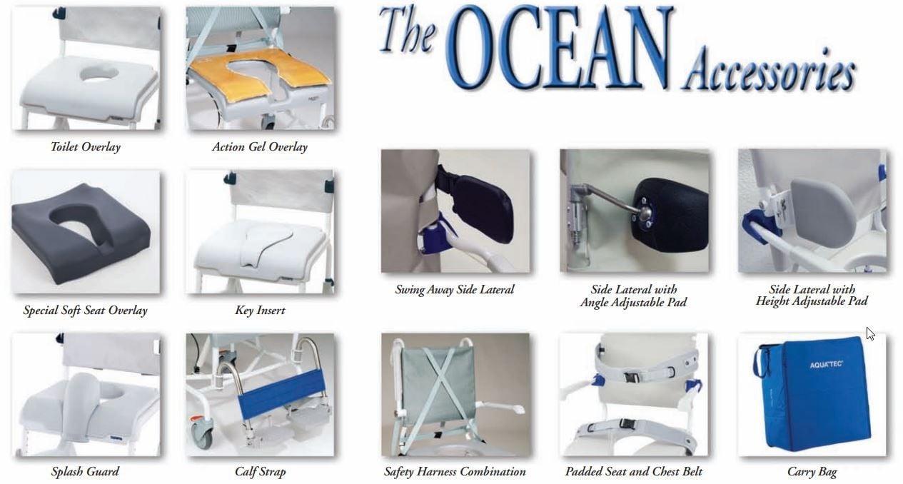 Image 13 of Accessories for Ocean Shower Commode Chair