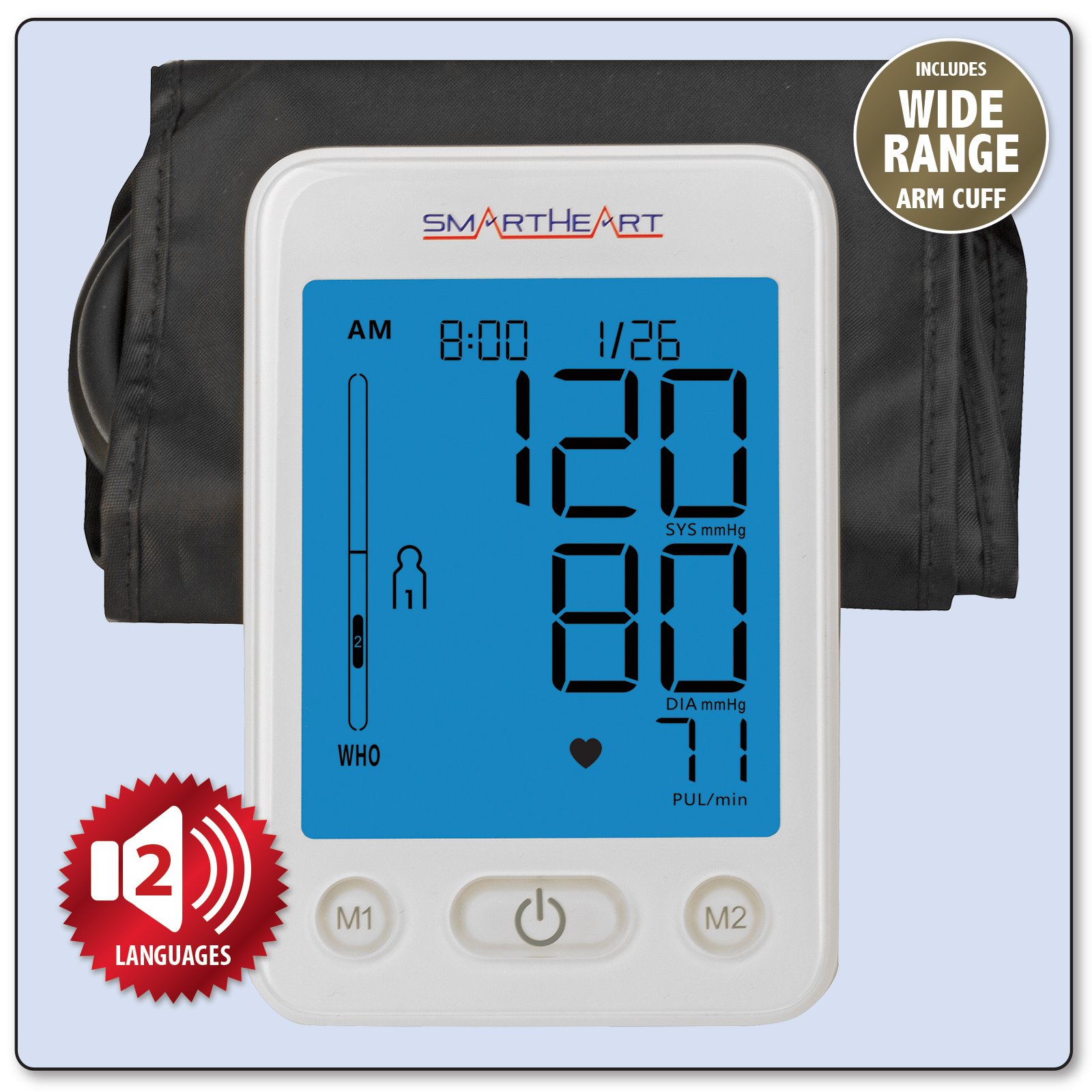Veridian 01-5811T  with arm cuff