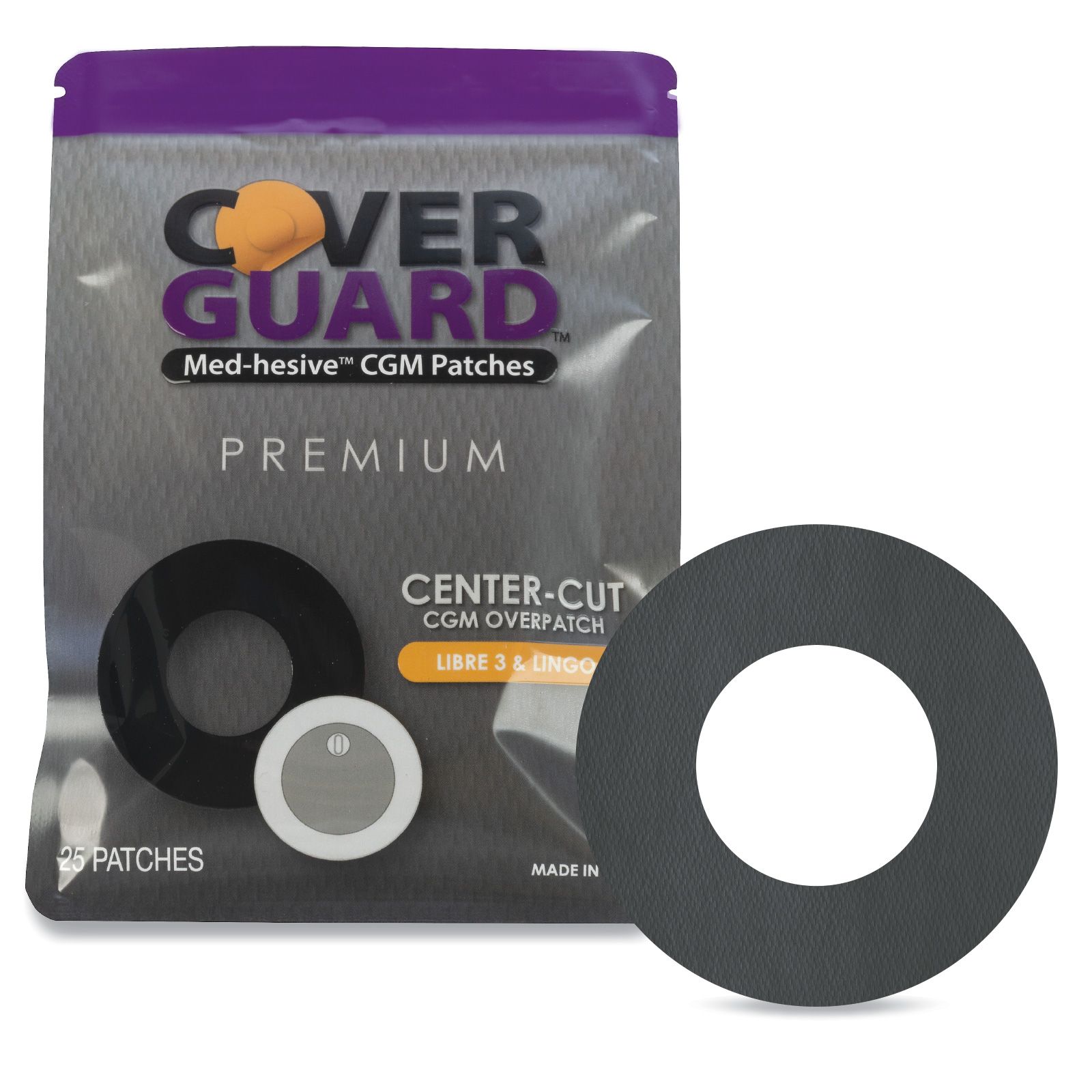 CoverGuard Med-hesive Libre 3 & Lingo CGM Patches