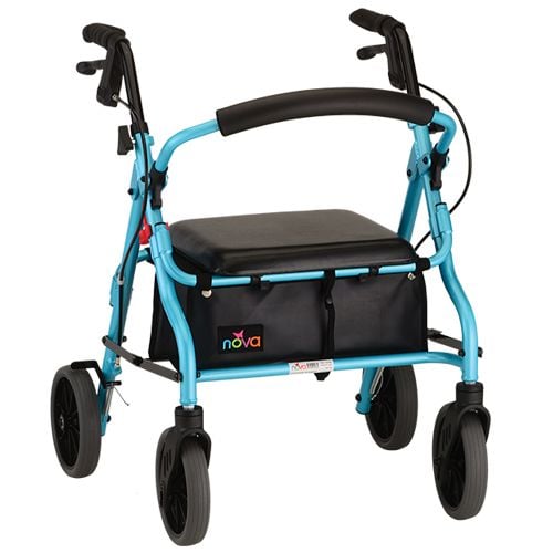 Nova Zoom 18 Rolling Walker (4218) - Several Colors Available