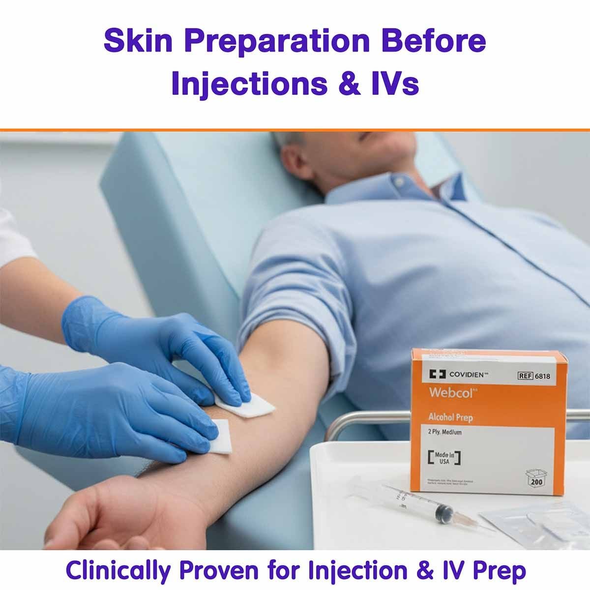 Image 6 of Webcol Alcohol Prep Pad