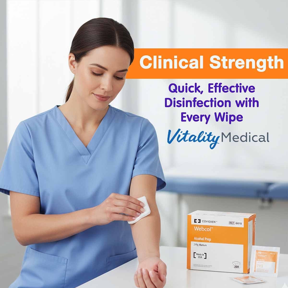 Image 7 of Webcol Alcohol Prep Pad