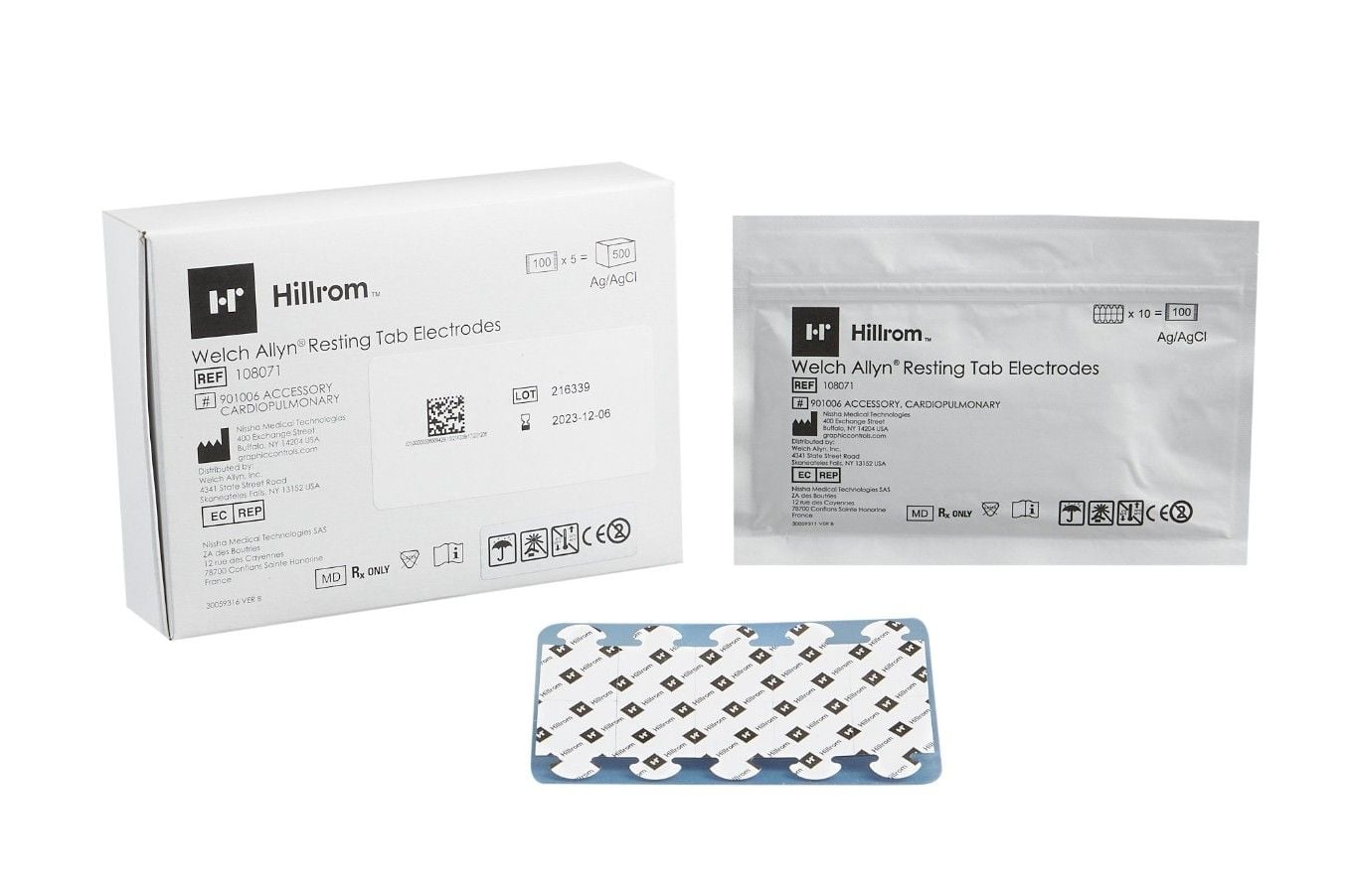 Welch Allyn ECG RestingTab Electrode