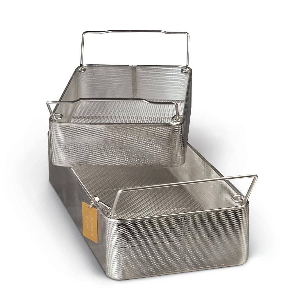 Medline Wire Mesh Instrument Sterilization Trays, 1/2, 3/4, or Full Size