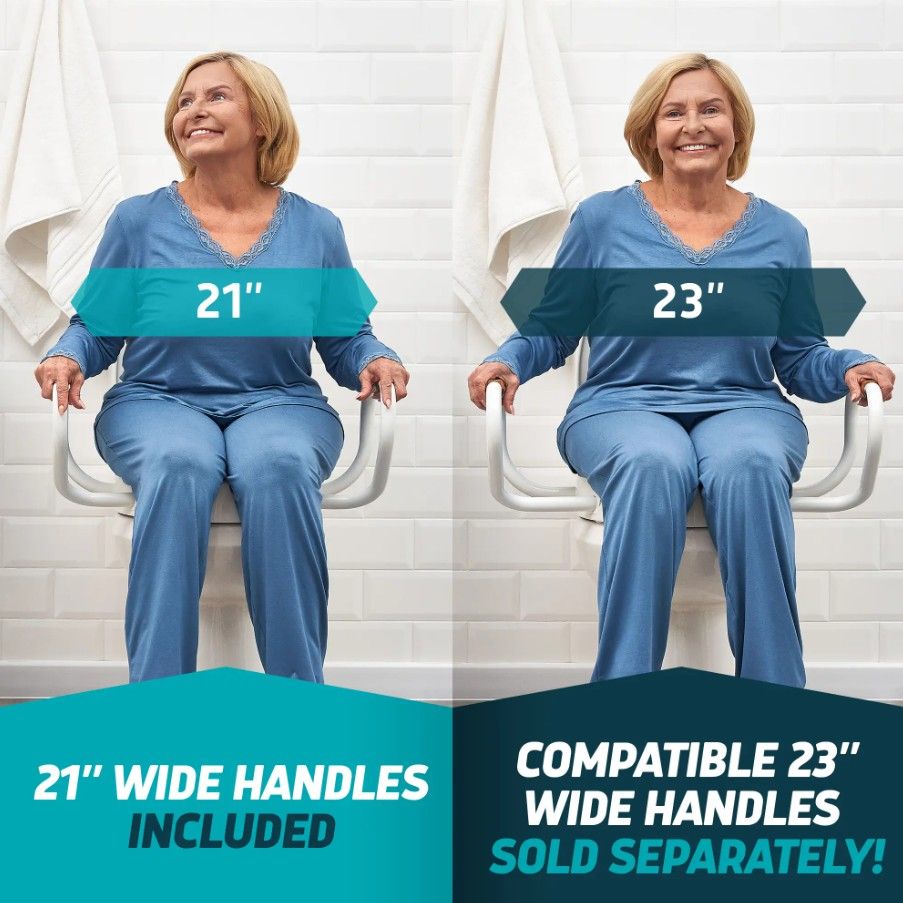 21" Wide Handles Included