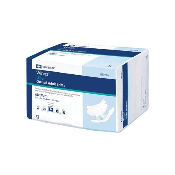 Image 2 of Wings Ultra Quilted Adult Briefs