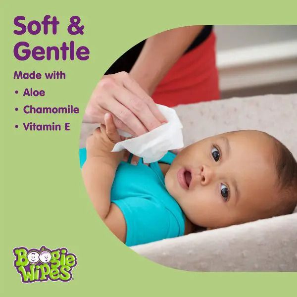 Boogie Wipes Soft & Gentle
