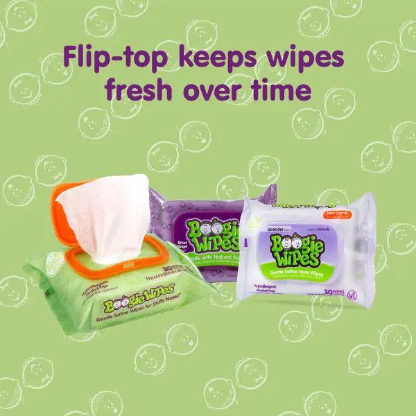 Wipes with Flip-top