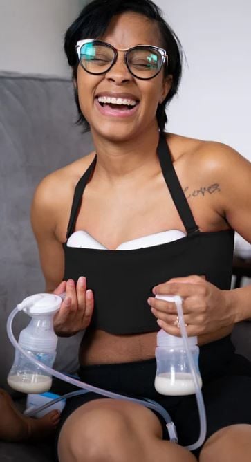 LaVie Pumping Bra in Use