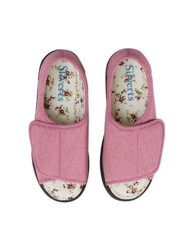 The Silverts Wide Shoes from above.