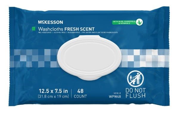 McKesson Personal Cleansing Wipes