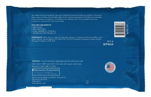 Back of package of 48