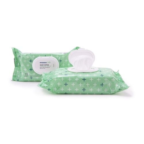 Image 2 of McKesson Soft Pack Baby Wipe with Aloe and Vitamin E - Scented & Unscented