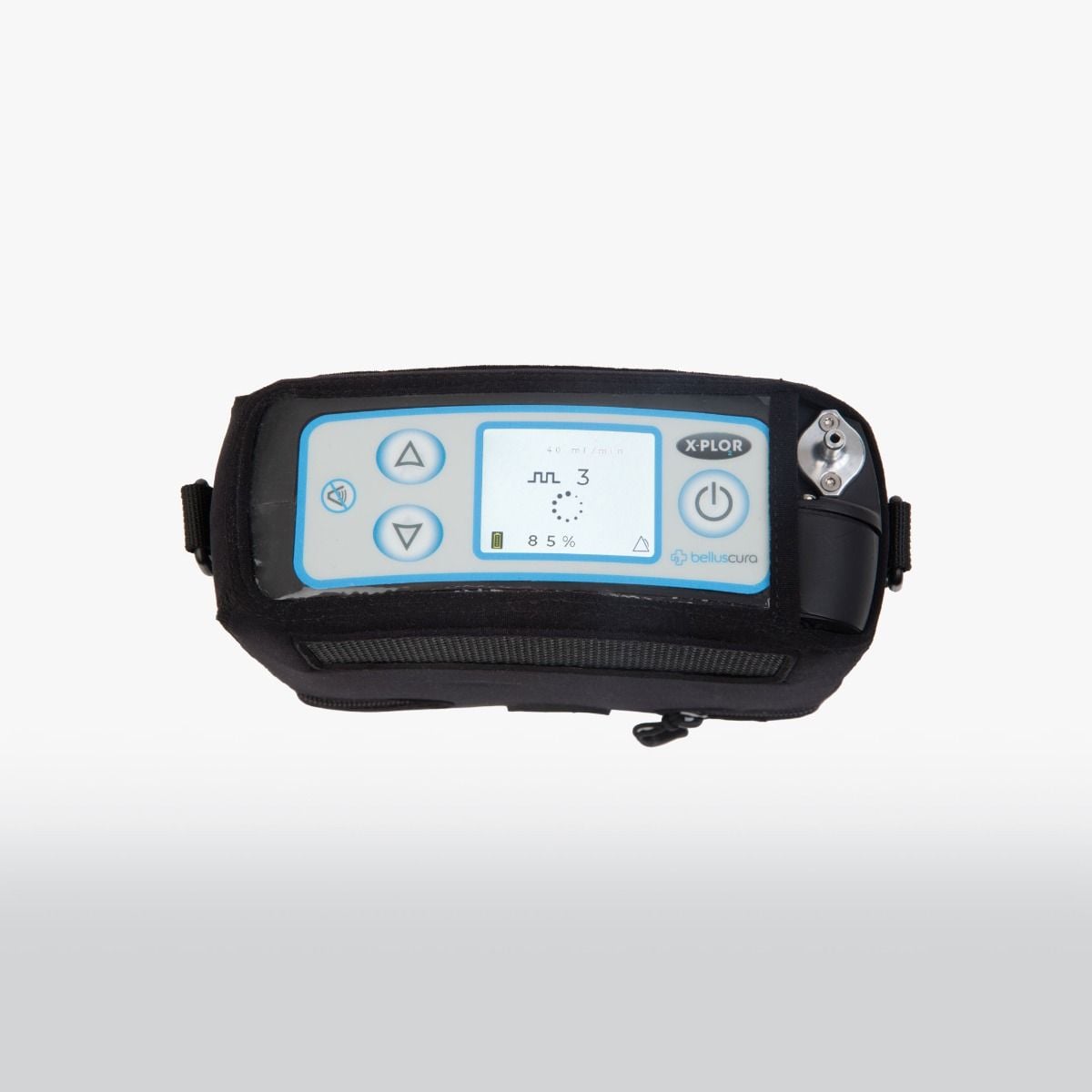Top view of the X-PLOR's easy-to-use interface.