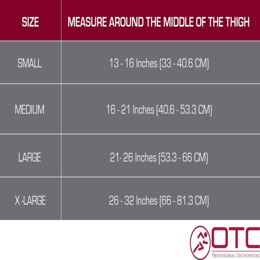 Image 3 of OTC Neoprene Thigh Support with Oval Pad