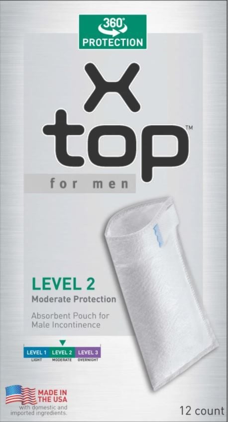 Image 3 of X-Top Absorbent Pouch, for Men