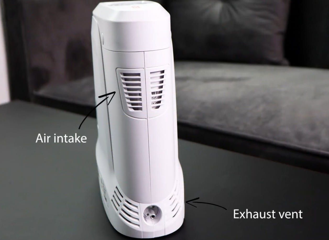 Air intake and exhaust vent