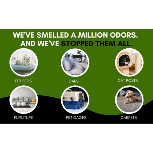 We've smelled a million odors and we've stopped them all