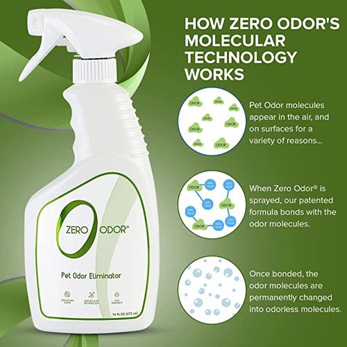 Zero Odor uses molecular technology