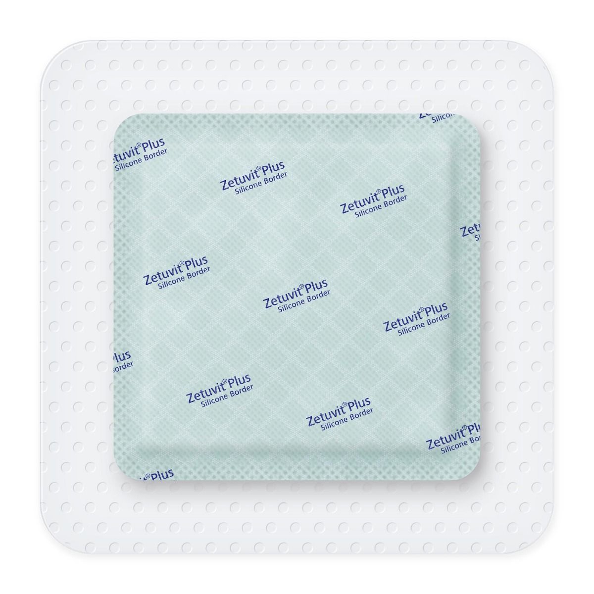 Square-shaped Silicone Bordered Dressing