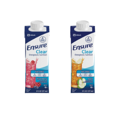 Abbott Ensure Clear Therapeutic Nutrition, Mixed Berry Flavor - 8 oz