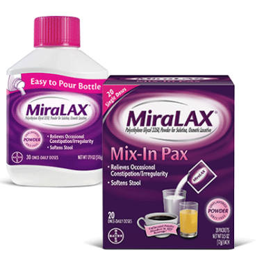 MiraLAX 30-Day Laxative Powder Oz (Pack Of 2), 49% OFF