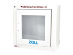 Zoll 8000-0855 AED Wall Cabinet with Alarm 17.4 x 17.4 x 8.9 Inch