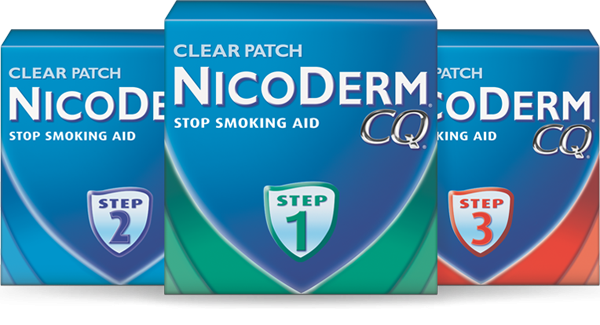 Nicoderm CQ Quit Smoking Cessation 24 Hour Patch | 00135019402,  00135019502, 00135019602