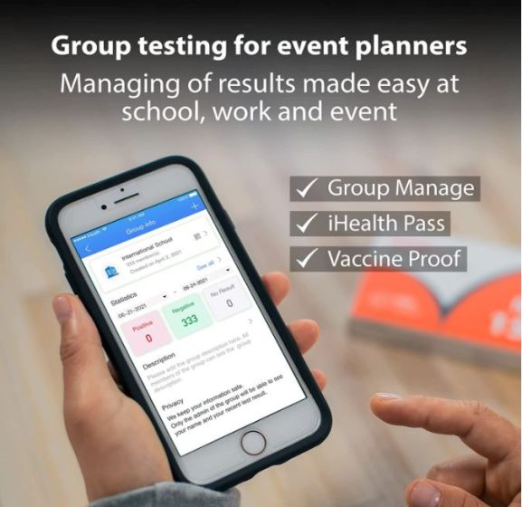 iHealth COVID19 Antigen Rapid Test ICO3000 Vitality Medical