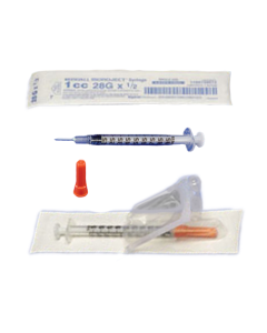Monoject SoftPack Insulin Syringe and Needle