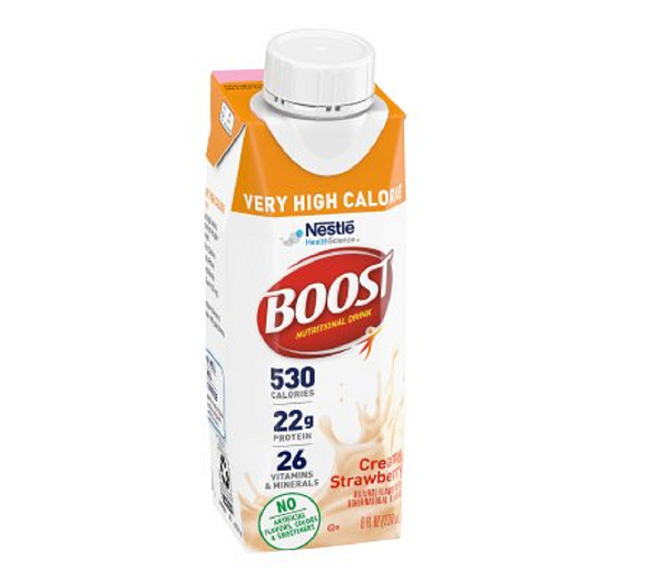 BOOST Very High Calorie Creamy Strawberry Nestle