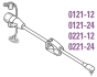 Non-Bolus Extension Set with Right Angle Connector