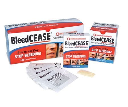 BleedCEASE First Aid Nosebleed Treatment