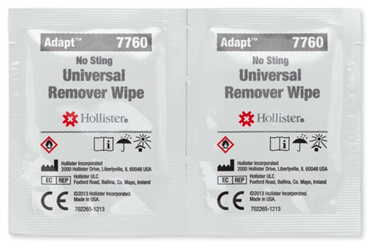 Hollister Adapt Universal Adhesive Remover Wipes