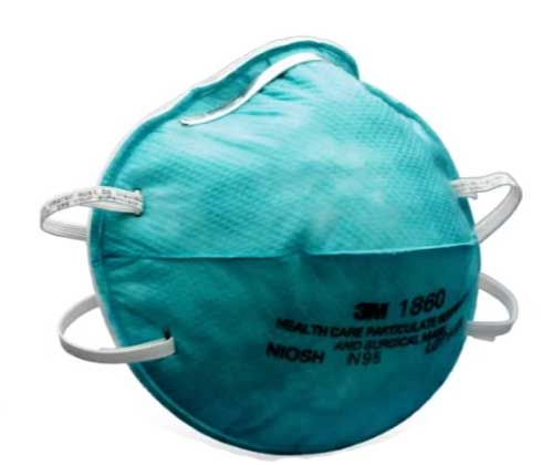 3M 1860 Mask N95 Surgical Respirator