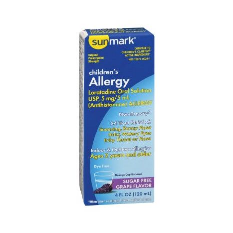 Sunmark Childrens Allergy Relief Liquid, Supplement main product photo