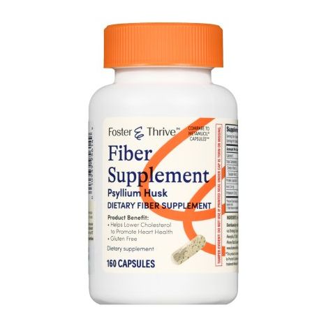 Foster & Thrive Fiber Supplement - 160 Capsules main product photo
