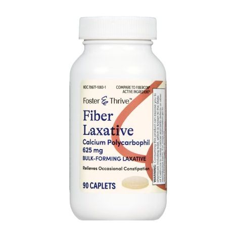Foster & Thrive Fiber Laxative - 90 Caplets main product photo
